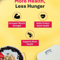 True Elements Protein Muesli 1kg - 24g Clean Protein | With 15% Millets, Almonds, Seeds & Black Currant | High Protein Breakfast Cereal | 100% Wholegrain Muesli True Elements Protein Muesli 1kg - 24g Clean Protein | With 15% Millets, Almonds, Seeds & Black Currant | High Protein Breakfast Cereal | 100% Wholegrain Muesli