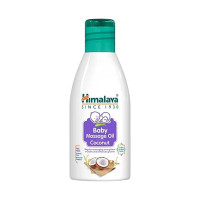 Himalaya Baby Massage Oil (Coconut) For Enhances Baby Growth,200 ml