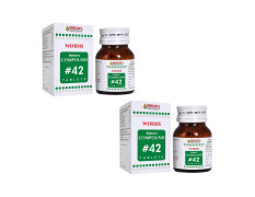 Dr. Bakshi's BAKSON'S HOMOEOPATHY COMPOUND #42 TABLETS-100 TABS (Pack of 2)