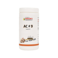 Dr. Bakshi's BAKSON'S HOMOEOPATHY AC#9 TABLETS -200 TABS