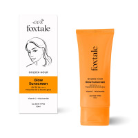 Foxtale Glow Sunscreen SPF 50 PA++++ - Lightweight & Fast Absorbing