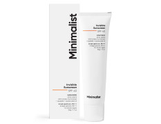 Minimalist Invisible Sunscreen for Oily Skin | SPF 40 PA+++ | Clinically Tested in USA (In-Vivo) | Water Resistant | Ultra Light Gel | Matte Finish | No White Cast | Sweat Resistant | For Women & Men | 50 gm