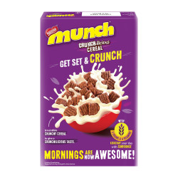 Nestle Munch Crunchilicious Cereal | Get Set & Crunch | Breakfast Cereal | 300g
