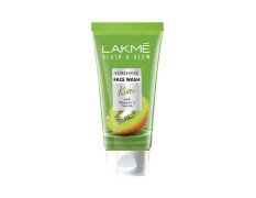 Lakme Blush & Glow Refreshing Kiwi Facewash, with Vitamin C Serum