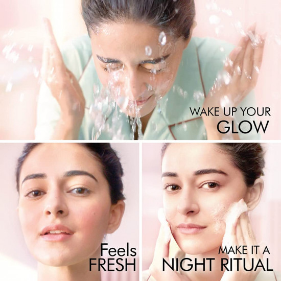 Lakme Blush & Glow Refreshing Kiwi Facewash, with Vitamin C Serum