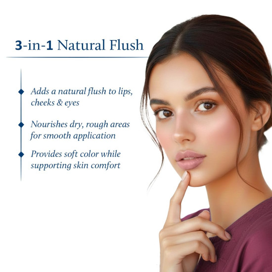 Blue Nectar Lip Tint Stain for Luscious Tinted Lips | Natural Blackberry Lip Moisturizer for Dry Skin | Organic Lip, Cheek & Eye Tint (10g) Blue Nectar Lip Tint Stain for Luscious Tinted Lips | Natural Blackberry Lip Moisturizer for Dry Skin | Organic Lip, Cheek & Eye Tint (10g)