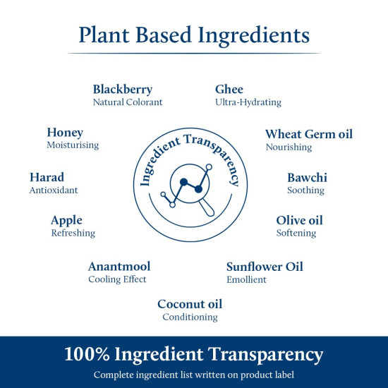 Blue Nectar Lip Tint Stain for Luscious Tinted Lips | Natural Blackberry Lip Moisturizer for Dry Skin | Organic Lip, Cheek & Eye Tint (10g) Blue Nectar Lip Tint Stain for Luscious Tinted Lips | Natural Blackberry Lip Moisturizer for Dry Skin | Organic Lip, Cheek & Eye Tint (10g)