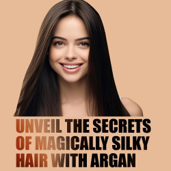Kesh King Organics - Organic Argan Shampoo |Smoothens & Restores Shine | For Silky, Lustrous Hair | Organic | No Artificial Colours, Parabens, Phthalates Or Harmful Chemicals - 300ml
