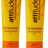 Amway Attitude Sun Screen Cream With Spf 30 & Pa+++ 100gms pack of 2