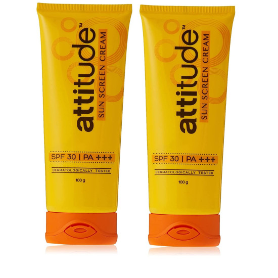Amway Attitude Sun Screen Cream With Spf 30 & Pa+++ 100gms pack of 2