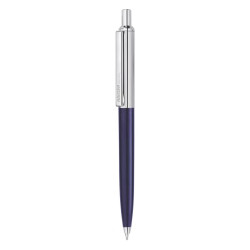 Hauser Germany Berlin Gold Designer Ball Pen Box Pack | Metal Body With Stylish Design | Retractable Mechanism For Smudge Free Writing | Durable, Refillable Pen | Blue Ink, Pack Of 3