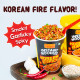 MasterChow Instant Cup Noodles - Korean 2X Noodles | Healthy Wheat Cup Noodles - Pack of 4-100g Each