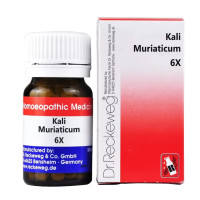 Dr Reckeweg Kali muriaticum 6x 20 gm Pack of 2