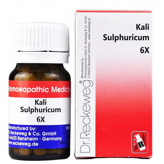 Dr Reckeweg Kali sulphuricum 6x 20 gm Pack of 2