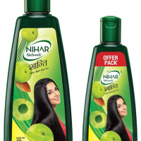 Nihar Shanti Amla Badam Hair Oil, 500 ml & Nihar Shanti Amla Badam Hair Oil, 300 ml