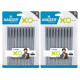 Hauser XO Ball Pen Blister Pack | Tip Size 0.7 Mm | Sleek Body & Minimalistic Design | Matt Finish | Solid Body Type | Low Viscosity Ink | Ultra Durable Tip | Black Ink, Set Of 20 Pens