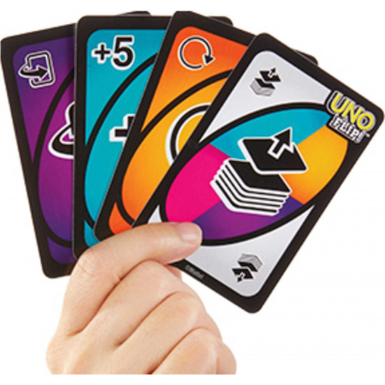 Mattel Games Uno Flip Side Card Game (Pack of 2),for Adults,Multicolor
