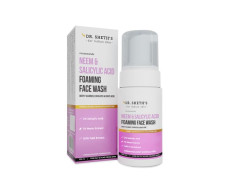 Dr. Sheth's Neem & Salicylic Acid Foaming Face Wash | Foaming & Exfoliating Acne - Fighting Face Wash | 100 ml