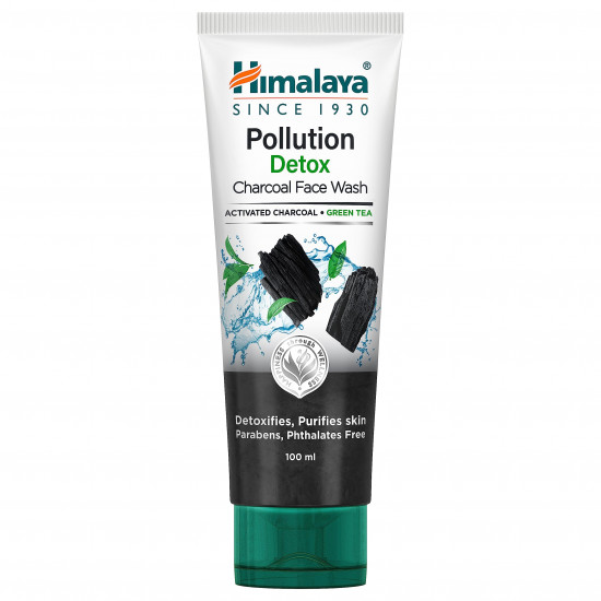 Himalaya Pollution Detox Charcoal Face Wash | 100ml