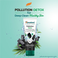Himalaya Pollution Detox Charcoal Face Wash | 50ml