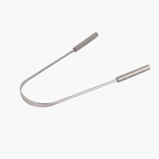 Maharishi Ayurveda Ayurdent Tongue Cleaner for Kids Ages 10+ and Adults - Premium Ayurvedic Stainless steel Oral Hygiene Tongue Scraper Tool for Effective Bacteria & Plaque Removal (Pack of 1) Maharishi Ayurveda Ayurdent Tongue Cleaner for Kids Ages 10+ and Adults - Premium Ayurvedic Stainless steel Oral Hygiene Tongue Scraper Tool for Effective Bacteria & Plaque Removal (Pack of 1)