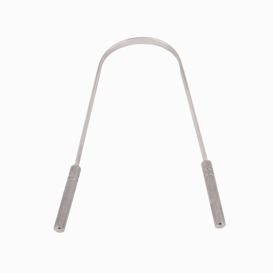 Maharishi Ayurveda Ayurdent Tongue Cleaner for Kids Ages 10+ and Adults - Premium Ayurvedic Stainless steel Oral Hygiene Tongue Scraper Tool for Effective Bacteria & Plaque Removal (Pack of 1) Maharishi Ayurveda Ayurdent Tongue Cleaner for Kids Ages 10+ and Adults - Premium Ayurvedic Stainless steel Oral Hygiene Tongue Scraper Tool for Effective Bacteria & Plaque Removal (Pack of 1)