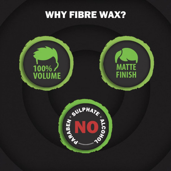 Set Wet Hair Spray for Men Extreme Hold 200ml & Hair Wax For Men - Fibre Hair Wax, 60g Strong Hold, Extra Volume