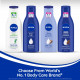 Nivea Body Milk 400ml + Shea Smooth Milk 120ml Body Lotion || 5 in 1 Complete Care, 48H Intense Moisturization