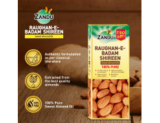 Zandu Raughan-E-Badam Shireen Sweet Almond Oil 100% Pure & Natural Cold Pressed 50Ml
