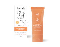 Foxtale Tinted Sunscreen SPF 50 PA++++ & Primer | Shade 2 | Vitamin E | Water Resistant with Dry-Touch Finish | No White Cast | Blurs Out Pores - 50ml