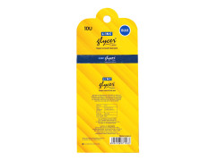 Linc 0.6 mm Glycer Smooth Ball Pen Card Pack | Blue Ink | Set of 10