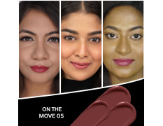 FACESCANADA Comfy Matte Creme Lipstick - On The Move, 4.2G | Long Stay | Creamy Matte Finish | Intense Color | Super Hydrating & Nourishing | Single Stroke Smooth Application