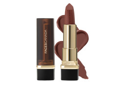 FACES CANADA Comfy Matte Creme Lipstick - Nuts About You, 4.2g | Long Stay | Creamy Matte Finish | Intense Color | Super Hydrating & Nourishing | Single Stroke Smooth Application