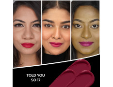 FACESCANADA Comfy Matte Creme Lipstick - Told You So, 4.2G | Long Stay | Creamy Matte Finish | Intense Color | Super Hydrating & Nourishing | Single Stroke Smooth Application