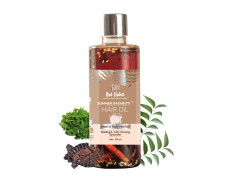 Nat Habit Men's Revital Dasabuti Hair Oil for Hairfall, Dandruff Control with 16 Herbs Soaked, Castor, Coconut -100 ml