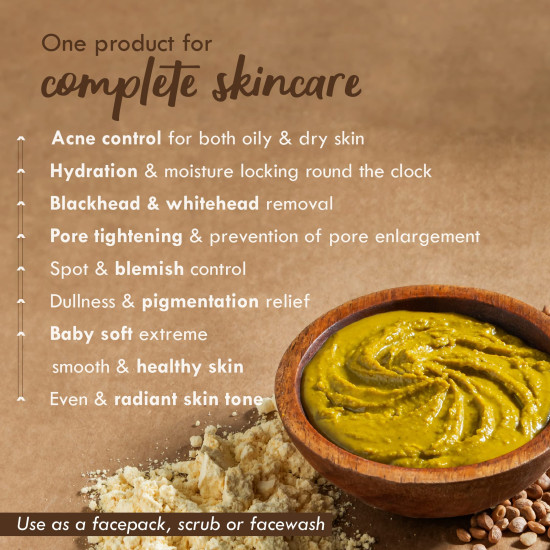 Nat Habit Fresh Rose Ubtan, Face Wash, Cleanser, Face Pack Glowing Radiance, Dry & Oily Skin, Pimple, Acne Natural, Ayurvedic, (40 g) Pack of 2 Nat Habit Fresh Rose Ubtan, Face Wash, Cleanser, Face Pack Glowing Radiance, Dry & Oily Skin, Pimple, Acne Natural, Ayurvedic, (40 g) Pack of 2