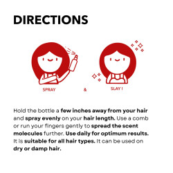 Paradyes Red Roobios Tea Hair Perfume for Intense Hydration & Calming Fragrance | Made for all hair types | For Men & Women | 100 ml