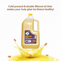 24 Mantra Cold Pressed Groundnut Oil, 5 Litres - 100% Organic, Pure & Chemical-Free | Kacchi Ghani - Chekku Sing Tel | Healthy Cooking Oil | 100% Unrefined Oil | Optimal Nutrient Retention 24 Mantra Cold Pressed Groundnut Oil, 5 Litres - 100% Organic, Pure & Chemical-Free | Kacchi Ghani - Chekku Sing Tel | Healthy Cooking Oil | 100% Unrefined Oil | Optimal Nutrient Retention