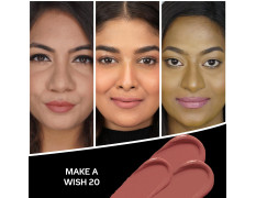 FACES CANADA Comfy Matte Creme Lipstick - Make A Wish, 4.2g | Long Stay | Creamy Matte Finish | Intense Color | Super Hydrating & Nourishing | Single Stroke Smooth Application