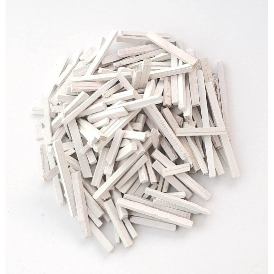 Bazaar5  Natural Limestone Slate Chalk Pencil 200gm (40 to 50 pcs)