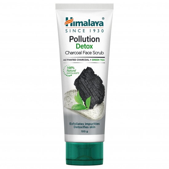 Himalaya Pollution Detox Charcoal Face Scrub | 100g
