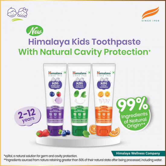 Himalaya Kids Orange Toothpaste 80 Gm