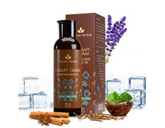 Avimee Herbal Champi Tailam | Herbal Cool Oil | Relieves Headache, Fatigue, Sleeplessness and Tension | Mineral Oil Free | 100 ml