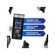 Nivea Active Clean Body Wash with Active Charcoal, Shower Gel For Body, Face & Hair, 250ml (Pack of 3)