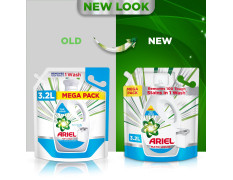 Ariel Liquid Detergent Top Load - 3.2L | Removes 7 day dried-in Stains in 1 wash inside Washing Machine | Now at Price of Powders | Amazing Fragrance | Protects Colours | Dissolves Faster