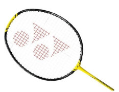 YONEX NANOFLARE 1000 Play Badminton Racquet|4U 5G|Lightning Yellow|Smash Speed|Medium Stiff|AERO Frame|Explosive Sonic Flare System|Head Light| Developed by Japan