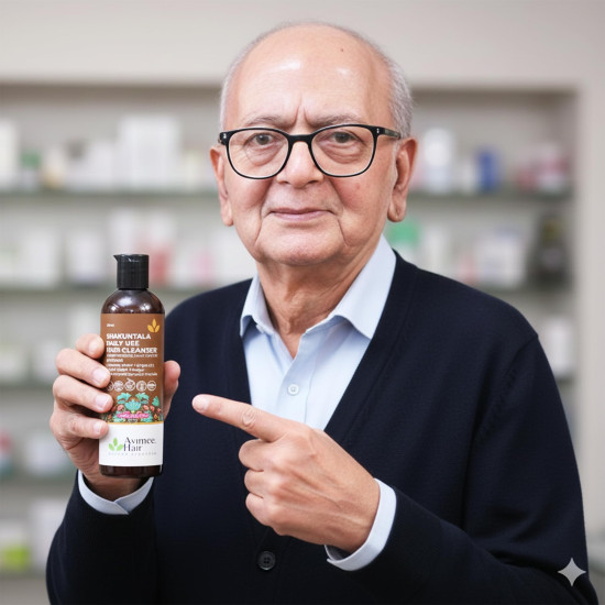 Avimee Herbal Shakuntala Hair Cleanser (200ml) + Radha Hair Conditioner (200ml) Hair Care Combo