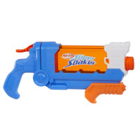 Nerf Super Soaker Flip Fill Water Blaster - 4 Spray Styles - Fast Fill - Large 890ml Water Tank - Pichkari for Outdoor Water Games, Branded Toy Pichkari for Holi Festival, for Kids 6+