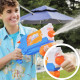 Nerf Super Soaker Flip Fill Water Blaster - 4 Spray Styles - Fast Fill - Large 890ml Water Tank - Pichkari for Outdoor Water Games, Branded Toy Pichkari for Holi Festival, for Kids 6+