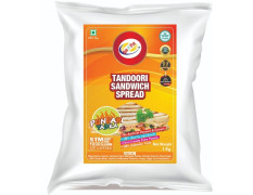 Am 2 Pm - Tandoori Sandwich Spread Multiopurpose Creamy Sauce For Burgers, Sandwiches Salad Dressing,Veg Non Veg Fried Snack Wraps & Rolls Hot Dog Momos - 1Kgd